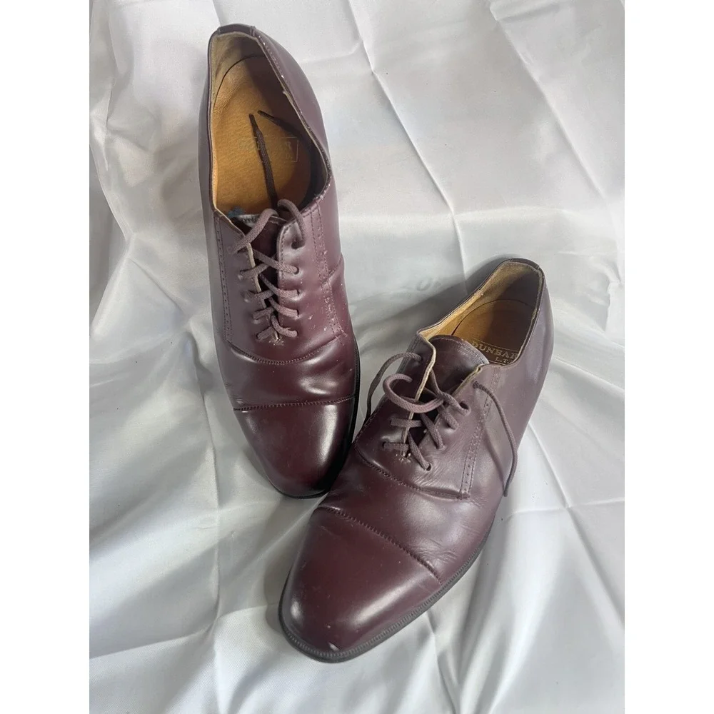 Dunbar Wingtip Brown Oxford Men's Dress Shoes Size‎ 9